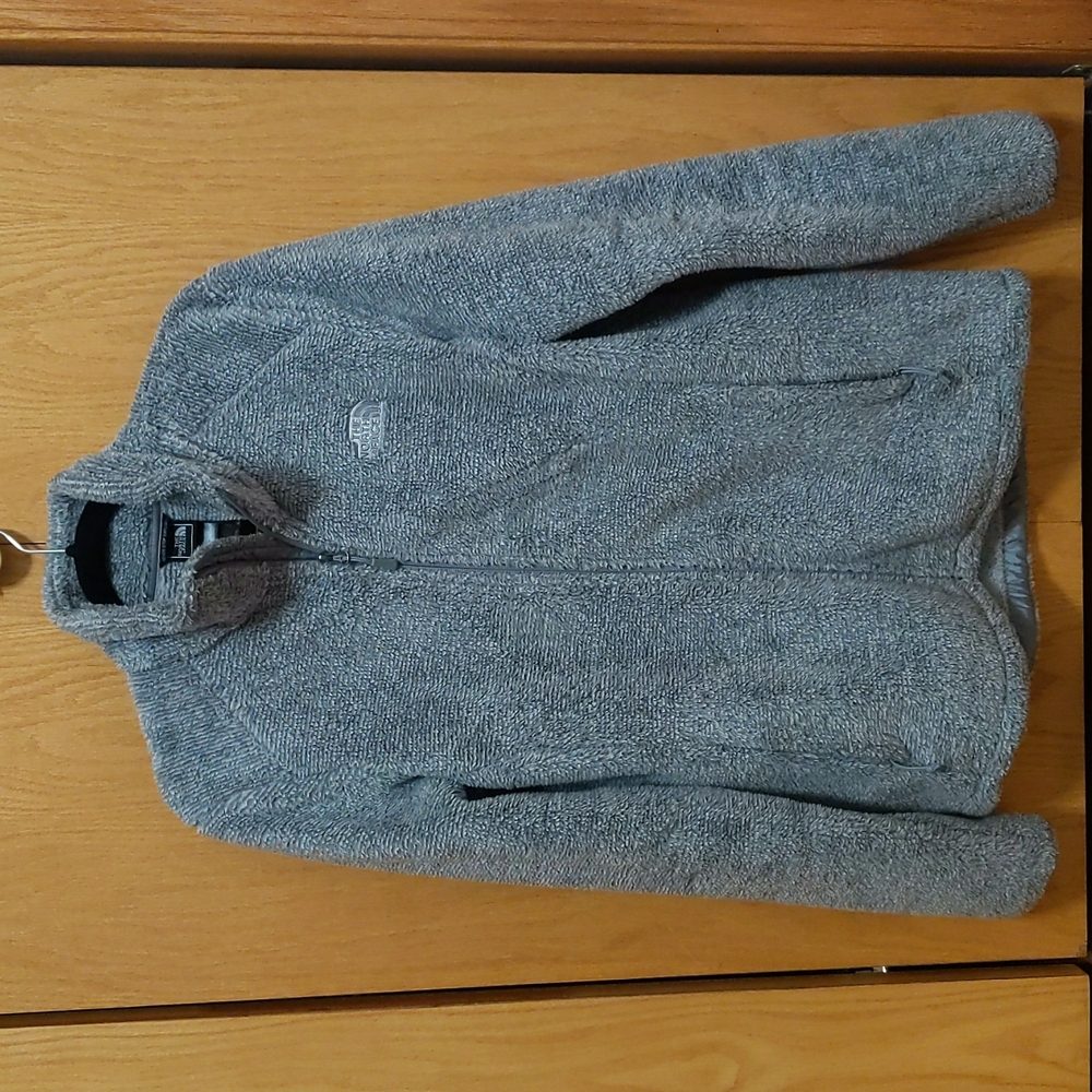 The North Face fuzzy jacket